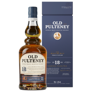 Old Pulteney 18年 スコッチウイスキー ギフトボックス付き 18 Years Old Single Malt Scotch Whisky – Old Pulteney